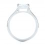  Platinum Platinum Custom Solitaire Engagement Ring - Front View -  104066 - Thumbnail
