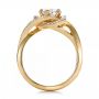 18k Yellow Gold 18k Yellow Gold Custom Diamond Engagement Ring - Front View -  100433 - Thumbnail