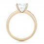 18k Yellow Gold 18k Yellow Gold Custom Diamond Engagement Ring - Front View -  102283 - Thumbnail