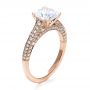 18k Rose Gold 18k Rose Gold Diamond Engagement Ring -  196 - Thumbnail