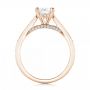 18k Rose Gold 18k Rose Gold Diamond Engagement Ring - Front View -  103086 - Thumbnail