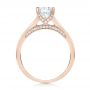 14k Rose Gold 14k Rose Gold Diamond Engagement Ring - Front View -  103088 - Thumbnail