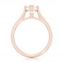 18k Rose Gold 18k Rose Gold Diamond Engagement Ring - Front View -  103266 - Thumbnail