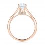 14k Rose Gold 14k Rose Gold Diamond Engagement Ring - Front View -  103319 - Thumbnail