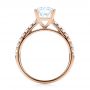 14k Rose Gold 14k Rose Gold Diamond Engagement Ring - Front View -  103682 - Thumbnail