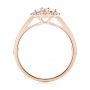 18k Rose Gold 18k Rose Gold Diamond Engagement Ring - Front View -  103683 - Thumbnail