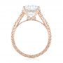 14k Rose Gold 14k Rose Gold Diamond Engagement Ring - Front View -  103714 - Thumbnail