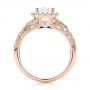 18k Rose Gold 18k Rose Gold Diamond Engagement Ring - Front View -  103908 - Thumbnail
