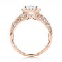 14k Rose Gold 14k Rose Gold Diamond Engagement Ring - Front View -  103908 - Thumbnail