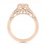 14k Rose Gold 14k Rose Gold Diamond Engagement Ring - Front View -  106592 - Thumbnail