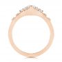 18k Rose Gold 18k Rose Gold Diamond Engagement Ring - Front View -  106659 - Thumbnail