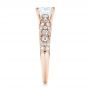 14k Rose Gold 14k Rose Gold Diamond Engagement Ring - Side View -  103063 - Thumbnail