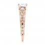 14k Rose Gold 14k Rose Gold Diamond Engagement Ring - Side View -  103901 - Thumbnail