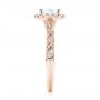 14k Rose Gold 14k Rose Gold Diamond Engagement Ring - Side View -  103908 - Thumbnail