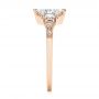 18k Rose Gold 18k Rose Gold Diamond Engagement Ring - Side View -  106659 - Thumbnail