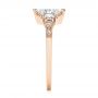 18k Rose Gold 18k Rose Gold Diamond Engagement Ring - Side View -  106659 - Thumbnail