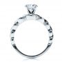 18k White Gold Diamond Engagement Ring - Vanna K - Front View -  1460 - Thumbnail