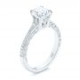  Platinum Platinum Diamond Engagement Ring - Three-Quarter View -  106644 - Thumbnail