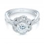  Platinum Platinum Diamond Engagement Ring - Flat View -  103678 - Thumbnail