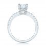  Platinum Platinum Diamond Engagement Ring - Front View -  103085 - Thumbnail