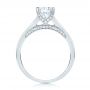  Platinum Platinum Diamond Engagement Ring - Front View -  103088 - Thumbnail