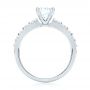  Platinum Platinum Diamond Engagement Ring - Front View -  103834 - Thumbnail