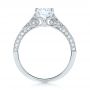 14k White Gold 14k White Gold Diamond Engagement Ring - Front View -  103902 - Thumbnail