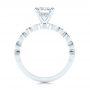 18k White Gold 18k White Gold Diamond Engagement Ring - Front View -  106438 - Thumbnail