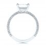 18k White Gold 18k White Gold Diamond Engagement Ring - Front View -  106439 - Thumbnail