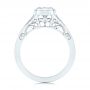 Platinum Diamond Engagement Ring - Front View -  106592 - Thumbnail
