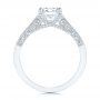 18k White Gold 18k White Gold Diamond Engagement Ring - Front View -  106664 - Thumbnail