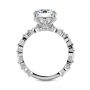 14k White Gold 14k White Gold Diamond Engagement Ring - Front View -  106861 - Thumbnail