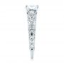 18k White Gold Diamond Engagement Ring - Side View -  103901 - Thumbnail