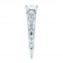 14k White Gold 14k White Gold Diamond Engagement Ring - Side View -  103901 - Thumbnail