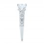 14k White Gold 14k White Gold Diamond Engagement Ring - Side View -  103905 - Thumbnail