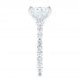 14k White Gold 14k White Gold Diamond Engagement Ring - Side View -  106727 - Thumbnail