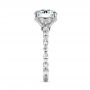 18k White Gold 18k White Gold Diamond Engagement Ring - Side View -  106861 - Thumbnail