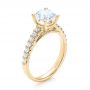 14k Yellow Gold 14k Yellow Gold Diamond Engagement Ring - Three-Quarter View -  103682 - Thumbnail