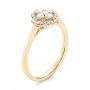 14k Yellow Gold 14k Yellow Gold Diamond Engagement Ring - Three-Quarter View -  103683 - Thumbnail