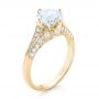 14k Yellow Gold 14k Yellow Gold Diamond Engagement Ring - Three-Quarter View -  103686 - Thumbnail