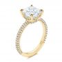 14k Yellow Gold 14k Yellow Gold Diamond Engagement Ring - Three-Quarter View -  106439 - Thumbnail