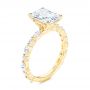 14k Yellow Gold 14k Yellow Gold Diamond Engagement Ring - Three-Quarter View -  106640 - Thumbnail