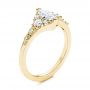 18k Yellow Gold 18k Yellow Gold Diamond Engagement Ring - Three-Quarter View -  106659 - Thumbnail