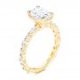 14k Yellow Gold 14k Yellow Gold Diamond Engagement Ring - Three-Quarter View -  106727 - Thumbnail