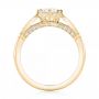 14k Yellow Gold 14k Yellow Gold Diamond Engagement Ring - Front View -  102672 - Thumbnail
