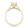 14k Yellow Gold 14k Yellow Gold Diamond Engagement Ring - Front View -  103086 - Thumbnail