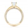 18k Yellow Gold 18k Yellow Gold Diamond Engagement Ring - Front View -  103087 - Thumbnail