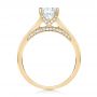 18k Yellow Gold 18k Yellow Gold Diamond Engagement Ring - Front View -  103088 - Thumbnail