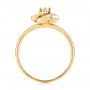 14k Yellow Gold 14k Yellow Gold Diamond Engagement Ring - Front View -  103675 - Thumbnail