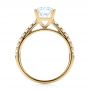 18k Yellow Gold 18k Yellow Gold Diamond Engagement Ring - Front View -  103682 - Thumbnail